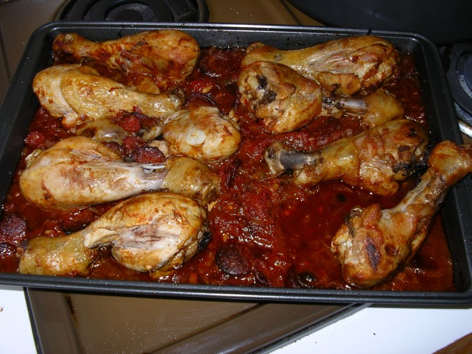 ataleof2kitchens_Spanish Chicken Baking Chicken