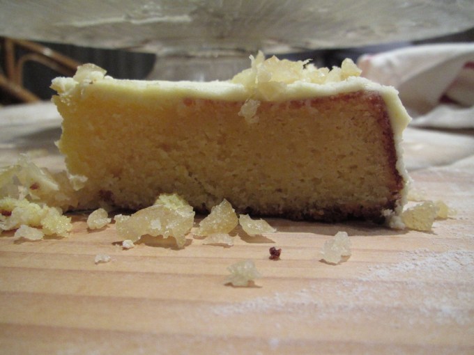 Gateau A L'Orange Et  Aux Amandes